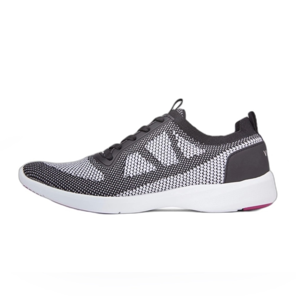 VIONIC Lenora Lace Up Sneaker Black Engineered Mesh - Picture 11 of 12